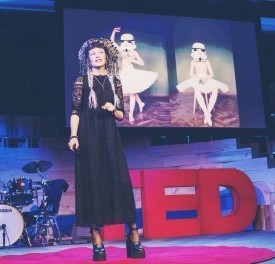 Snap shot from my talk at TED March 2014